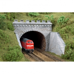 TT - tunelový portál -dvoukolejný-