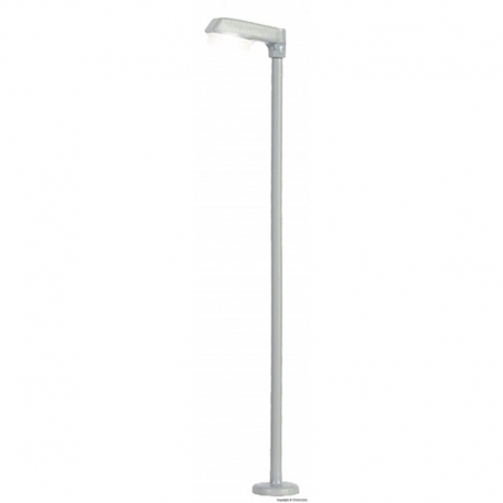 N lampa -moderní pouliční- LED bílá 55 mm