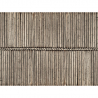 H0 3D kartonová deska -dřevěná stěna-