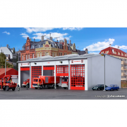 H0 - garaž hasičského sboru