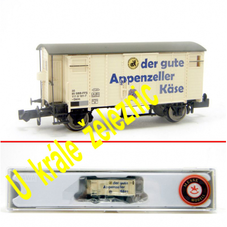 N zavřený nákladní vůz K2 -Appenzeller Käse- SBB ep.III