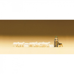 N - pasáček ovcí 14 figurek
