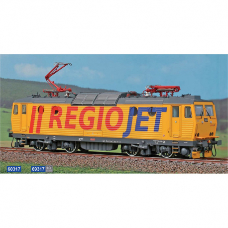 H0 - elektrická lokomotiva řady 162 -RegioJet- ep.VI digi+zvuk