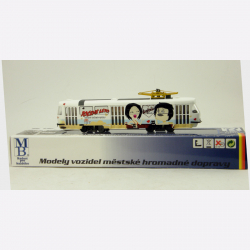 H0 - tramvaj ČKD Tatra T3SUCS s reklamou