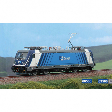 H0 - elektrická lokomotiva 388 -001 -TRAXX- ČD ep.VI