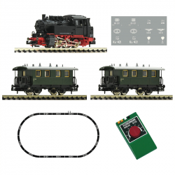 N - startovací set s parní lokomotivou a osobními vozy ep.III