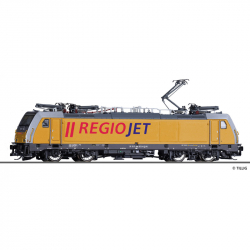 TT - elektrická lokomotiva řady  386 -RegioJet- ep.VI