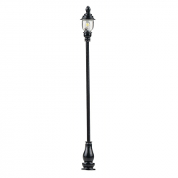 H0 - parková lampa - teplá bílá