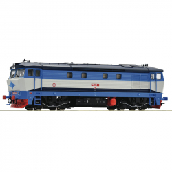 H0 - motorová lokomotiva řady 751 229-6 ČD -Bardotka- ep.V digi+zvuk