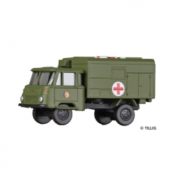 TT - nákladní vůz LKW Robur LO 1801 - skříňová nástavba- ambulance