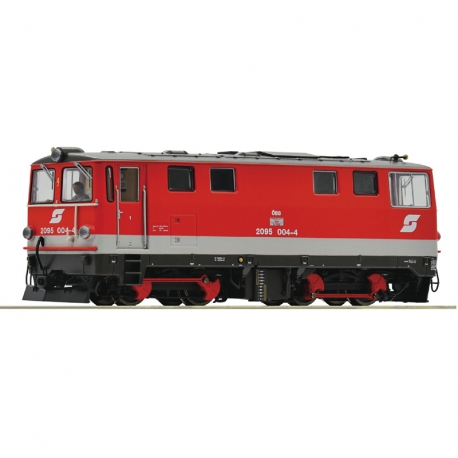 H0e - motorová lokomotiva řady 2095 004-4 ÖBB ep.V digi+zvuk