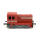 H0 - motorová posunovací lokomotiva - červená