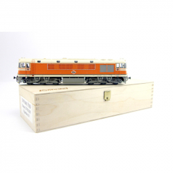 H0 - motorová lokomotiva T679.001,Pomeranč, digi+zvuk