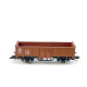 TT - set motorová lokomotiva + tři nákladní vozy PKP