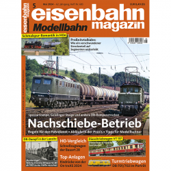 Časopis Eisenbahn magazin 2/23- v němčině