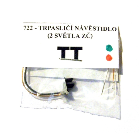 TT - trpasličí návěstidlo 2 světla ZČ
