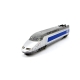H0 - 4dílný set elektrického vlaku TGV Atlantique SNCF