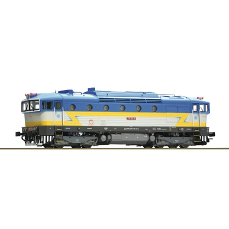 H0 - motorová lokomotiva 750 183 Brejlovec ZSSK ep.VI