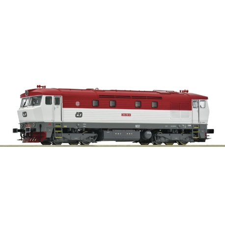 H0 - motorová lokomotiva  749 218-4 Bardotka ČD ep.V digi+zvuk