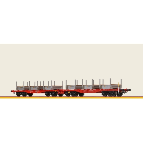 H0 - dvojitý plošinový vůz Sggrrs ÖBB ep.VI