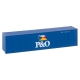 H0 - 40' kontejner P&O