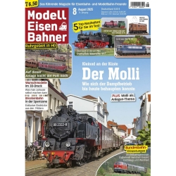 Časopis Modell Eisen Bahner 4/2025 v němčině