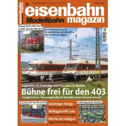Časopis Eisenbahn magazin 2/23- v němčině