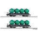 TT - set dvou vozů na sypké hmoty Uacs 451.1  Transportservics s.r.o. Beroun ep.VI