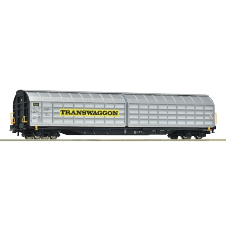 H0 - zavřený vůz s posuvnými stěnami Habbiins -Transwaggon- ep.VI