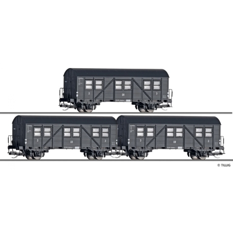 TT - set tří osobních vozů Mci-43 DRG ep.II