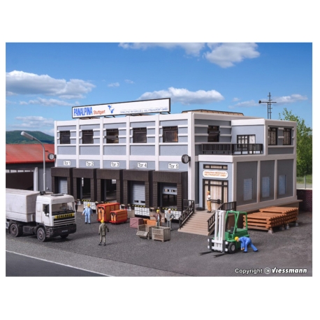 H0 - nákladní depo 5 ramp