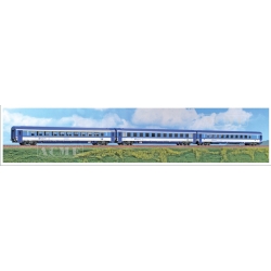 H0 - set tří osobních vozů EuroCity 378/379 Berliner  ep.VI
