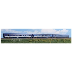 H0 - set tří osobních vozů EuroCity 378/379 Berliner  ep.VI