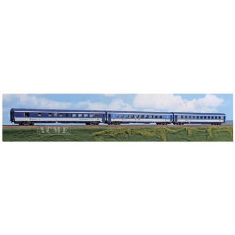 H0 - set tří osobních vozů EuroCity 378/379 Berliner  ep.VI
