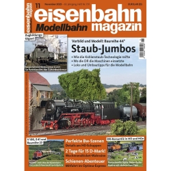 Časopis Eisenbahn magazin 2/23- v němčině