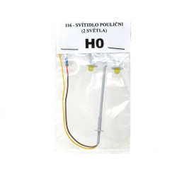 H0 - lapma pouliční dvouramenná