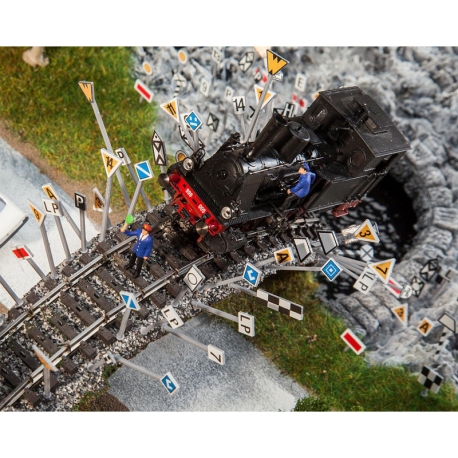 H0 - sada železničních značek