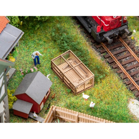 H0 - Laser Cut - výběh pro malá zvířata